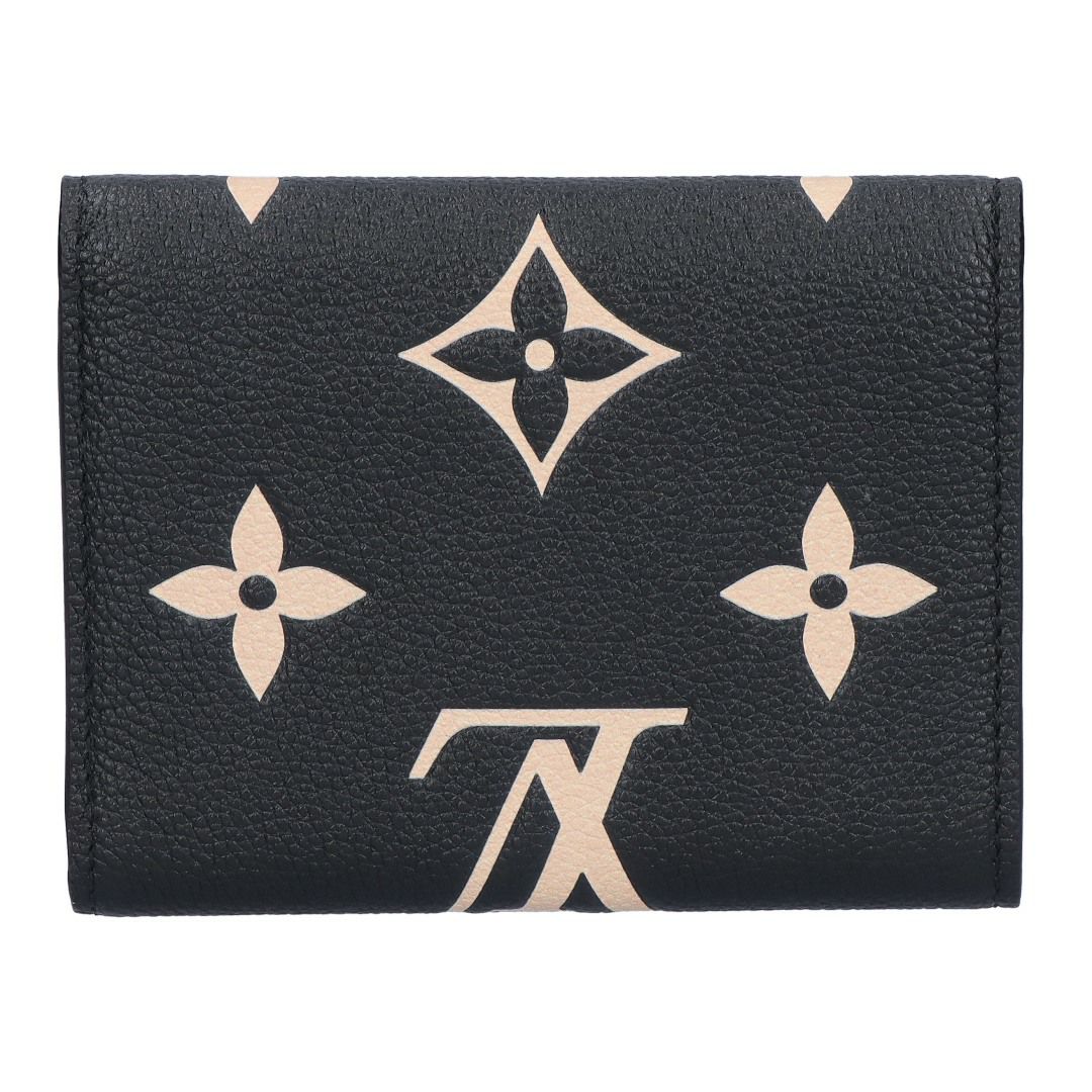 ルイヴィトン LOUIS VUITTON 折財布 三つ折り財布 アンプラント M80968 ブラック ベージュ ポルトフォイユ･ヴィクトリーヌ
