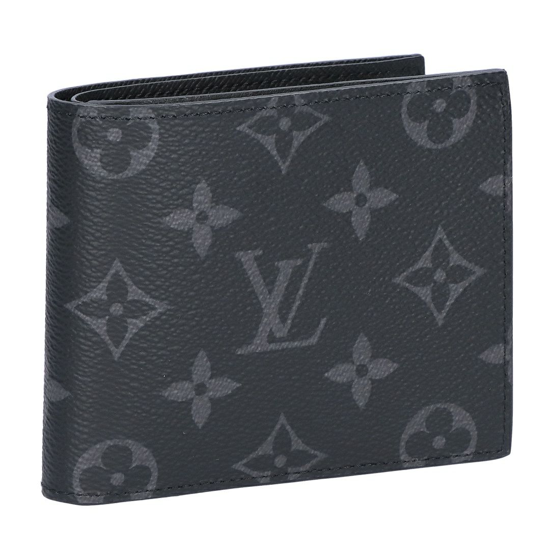 ルイヴィトン LOUIS VUITTON 折財布 二つ折り財布 小銭入れ付き モノグラム・エクリプス M62545 ポルトフォイユ･マルコ NM