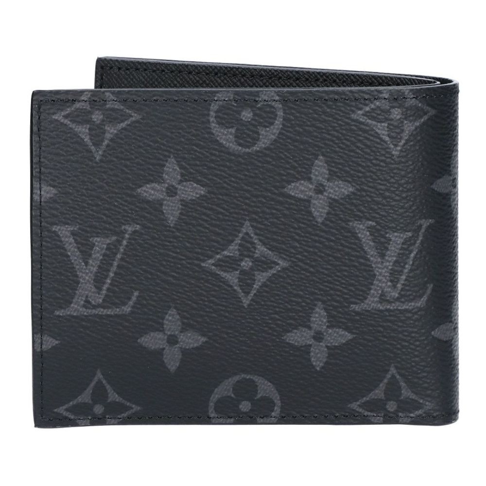 ルイヴィトン LOUIS VUITTON 折財布 二つ折り財布 小銭入れ付き モノグラム・エクリプス M62545 ポルトフォイユ･マルコ NM
