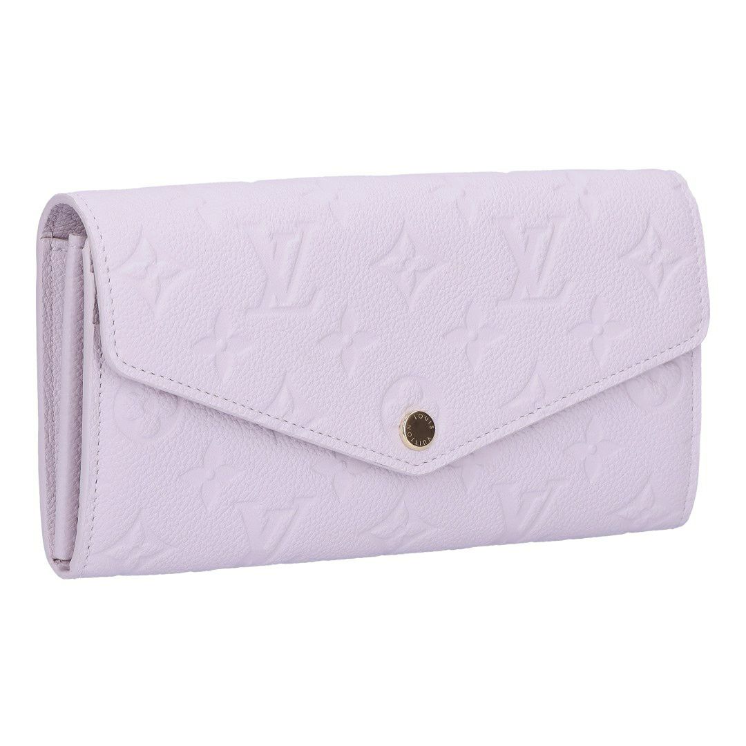 ルイヴィトン LOUIS VUITTON 長財布 アンプラント M25713 ミスティライラック ポルトフォイユ･サラ
