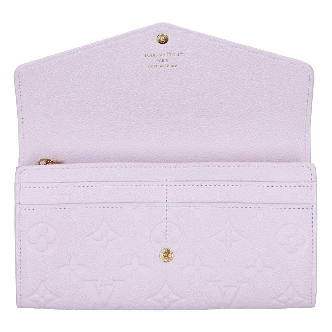 ルイヴィトン LOUIS VUITTON 長財布 アンプラント M25713 ミスティライラック ポルトフォイユ･サラ