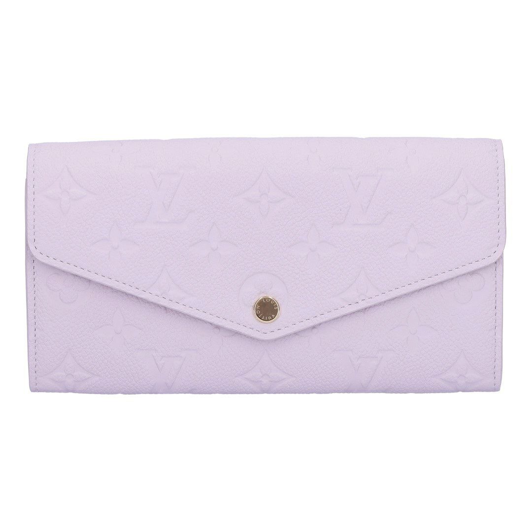 ルイヴィトン LOUIS VUITTON 長財布 アンプラント M25713 ミスティライラック ポルトフォイユ･サラ