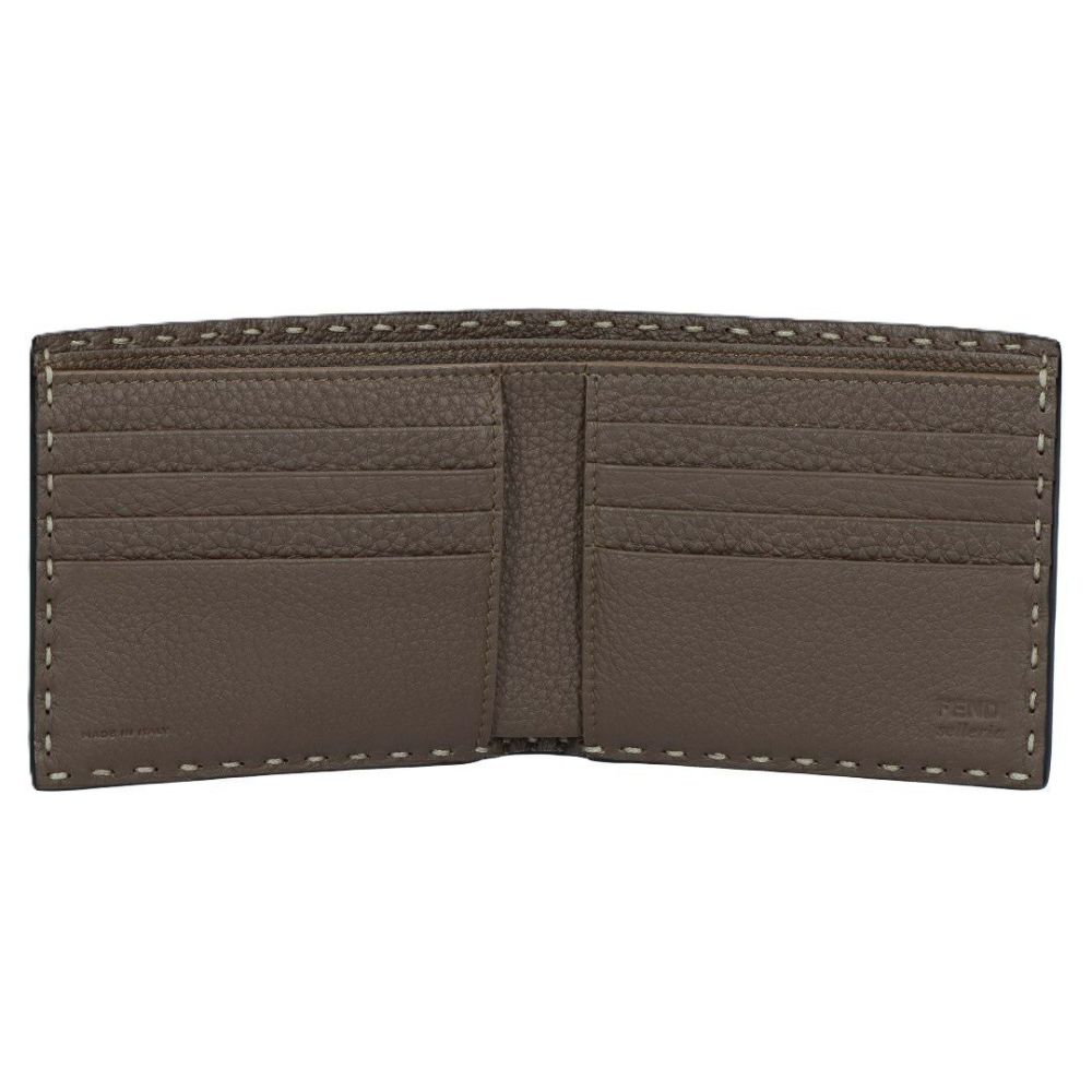 フェンディ FENDI メンズ 折財布 ニつ折り財布 小銭入れ無し SELLERIA セレリア 7M0193 AP3B F1TQQ MAYA+BEIGE+PALL 【お取り寄せ】