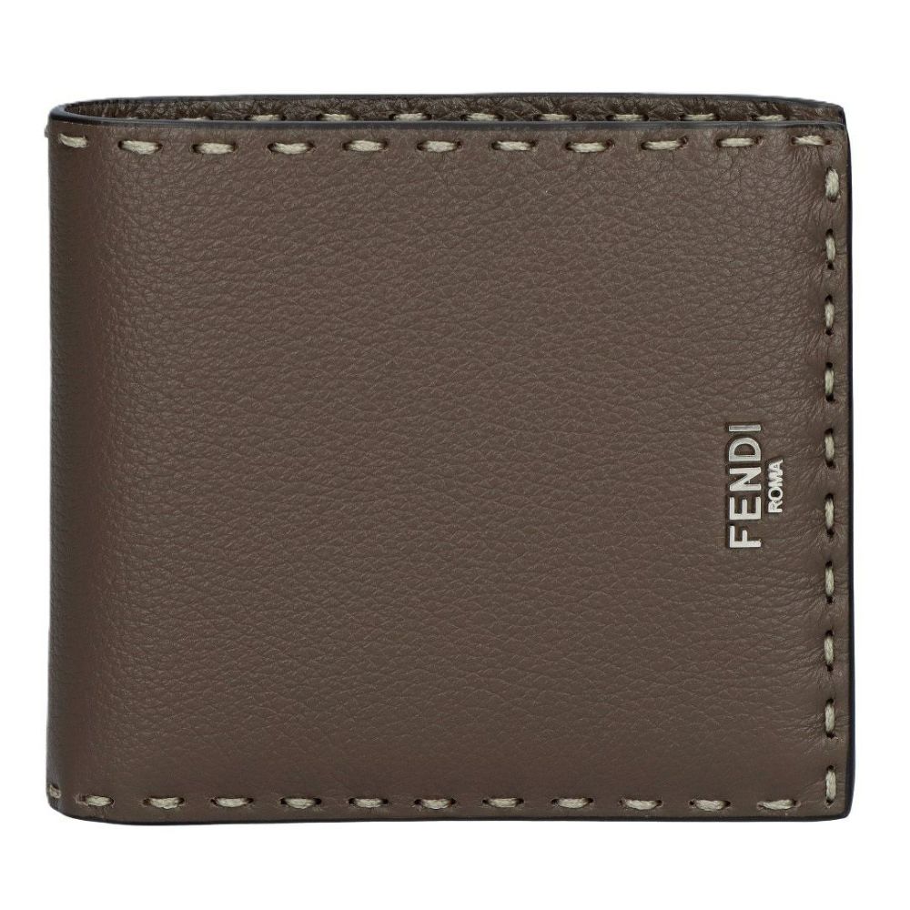 フェンディ FENDI メンズ 折財布 ニつ折り財布 小銭入れ無し SELLERIA セレリア 7M0193 AP3B F1TQQ MAYA+BEIGE+PALL 【お取り寄せ】