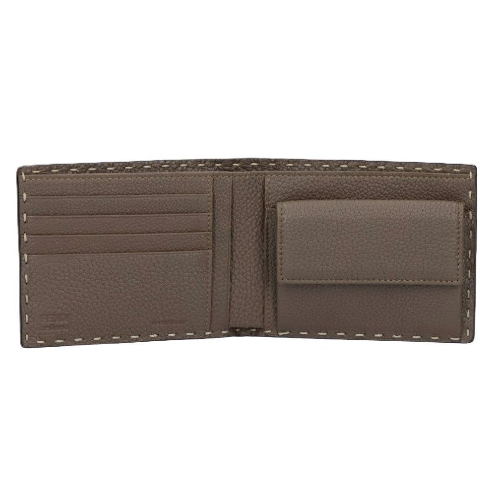 フェンディ FENDI メンズ 折財布 ニつ折り財布 小銭入れ付き SELLERIA セレリア 7M0194 AP3B F1TQQ MAYA+BEIGE+PALL 【お取り寄せ】