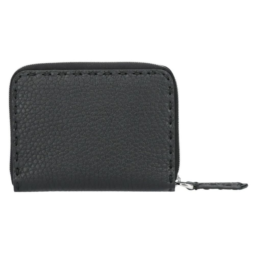 フェンディ FENDI 折財布 二つ折り財布 SELLERIA セレリア 7M0374 AP3B F0GXN BLACK+PALLADIUM 【お取り寄せ】