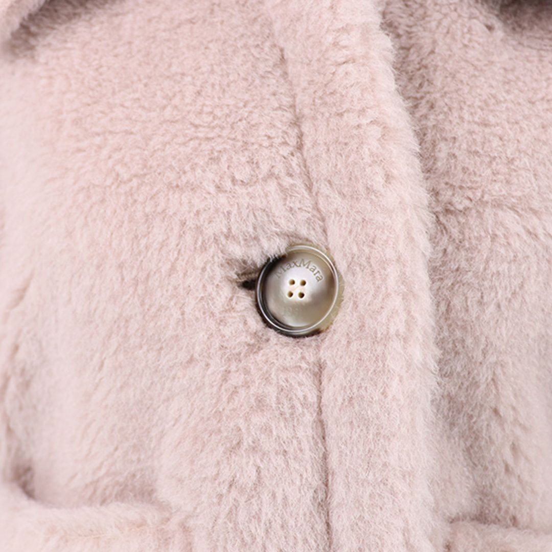 マックスマーラ MAXMARA レディース ケープ ショートコート NEWTERZO1 ニューテルツォ 2524736062 600 テディベア ボクシーケープ アルパカ