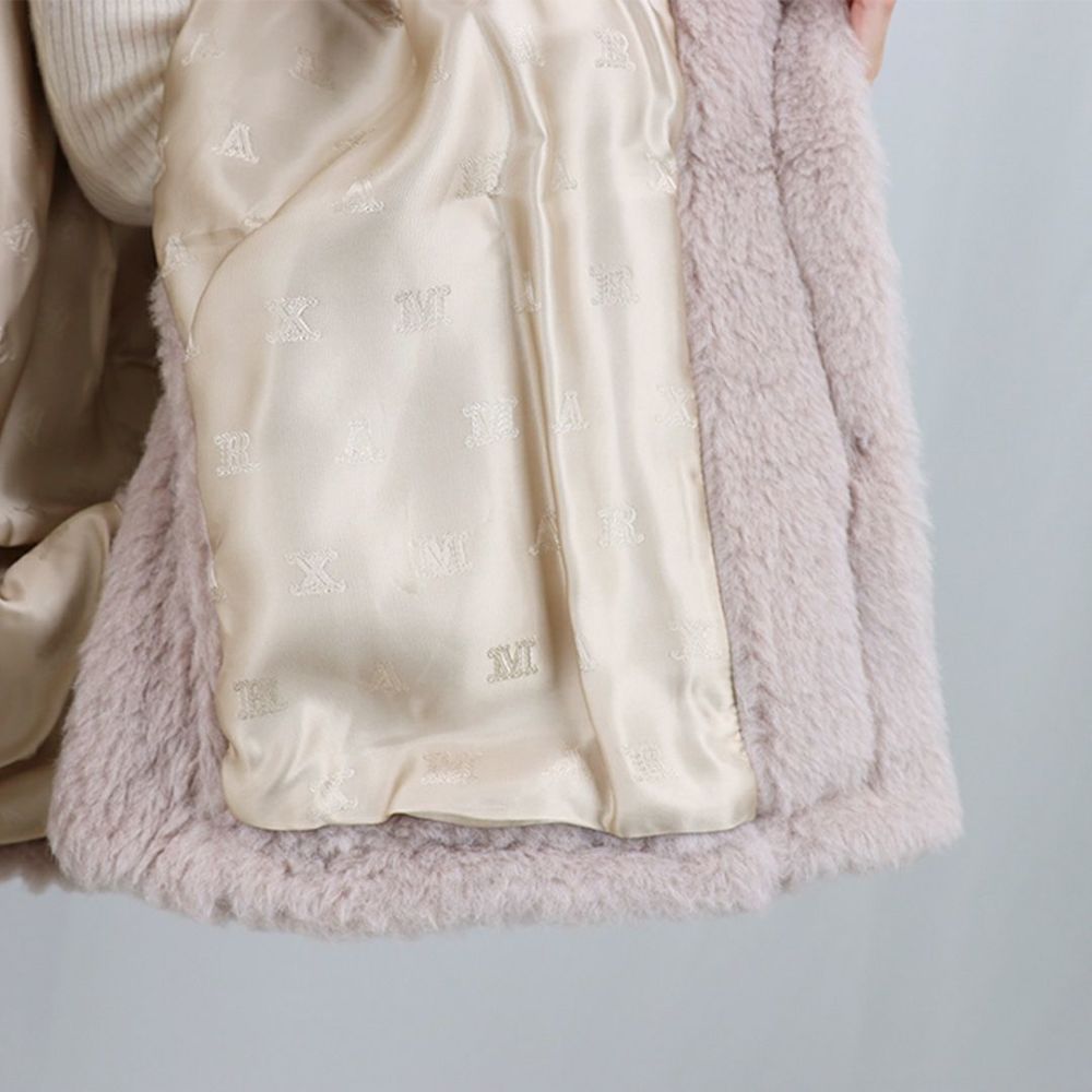 マックスマーラ MAXMARA レディース ケープ ショートコート NEWTERZO1 ニューテルツォ 2524736062 600 テディベア ボクシーケープ アルパカ