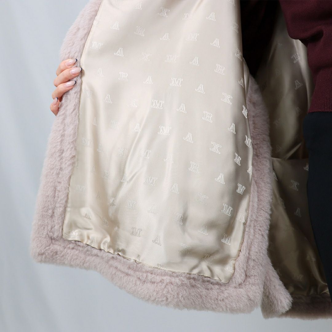 マックスマーラ MAXMARA レディース ケープ ボアジャケット TEBE1 テベ 2524736122 600 テディベア アルパカ