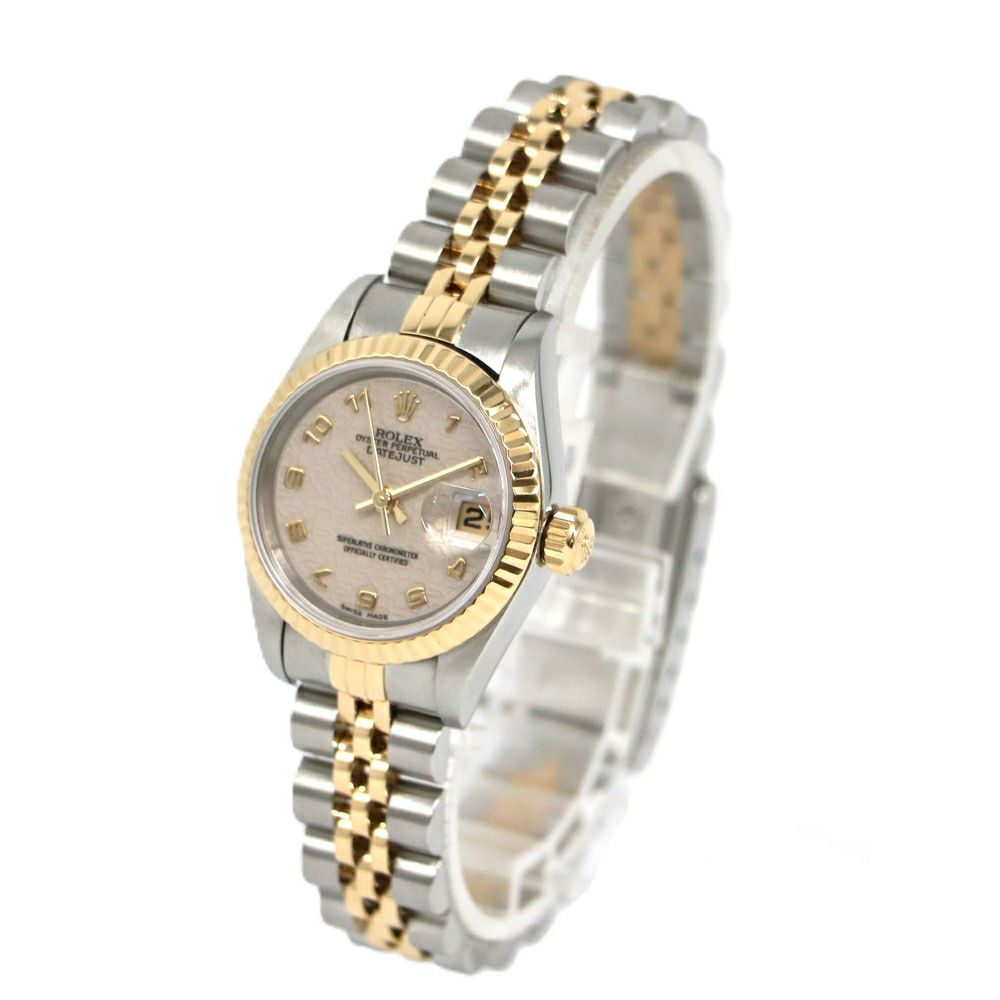 【リユース品】 ロレックス ROLEX 時計 レディースウォッチ デイトジャスト 69173 文字盤：アイボリーコンピュータ 【お取り寄せ】