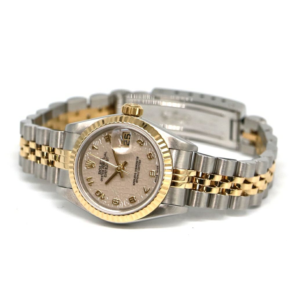 【リユース品】 ロレックス ROLEX 時計 レディースウォッチ デイトジャスト 69173 文字盤：アイボリーコンピュータ 【お取り寄せ】