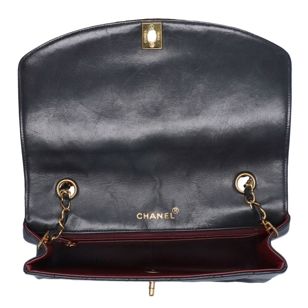 【リユース品】 シャネル CHANEL バッグ ショルダーバッグ ダイアナマトラッセチェーンショルダーバッグ A01164 ブラック/ゴールド金具 【お取り寄せ】