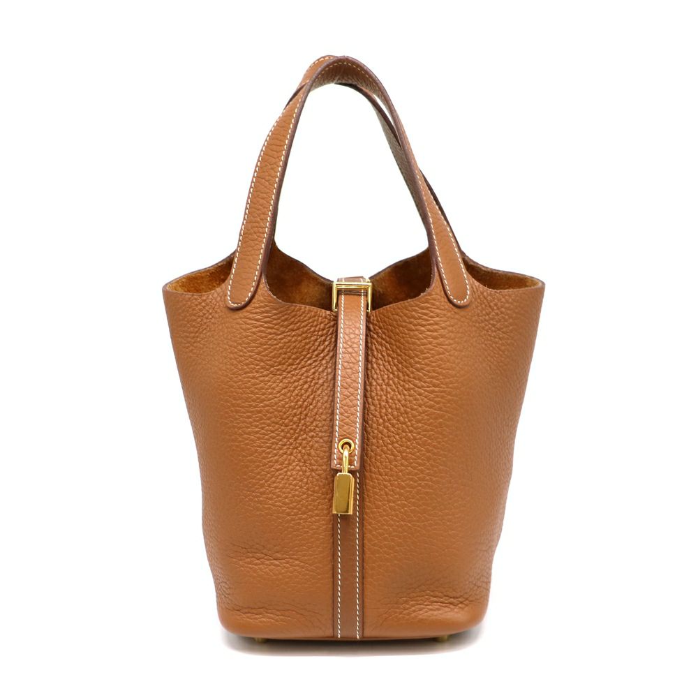 【リユース品】 エルメス HERMES バッグ ハンドバッグ ピコタンロック PM ゴールド/ゴールド金具 【お取り寄せ】