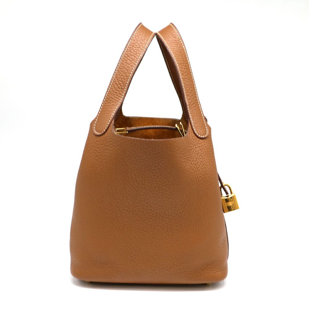 【リユース品】 エルメス HERMES バッグ ハンドバッグ ピコタンロック PM ゴールド/ゴールド金具 【お取り寄せ】