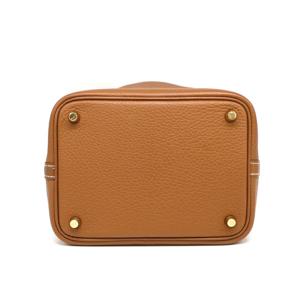 【リユース品】 エルメス HERMES バッグ ハンドバッグ ピコタンロック PM ゴールド/ゴールド金具 【お取り寄せ】