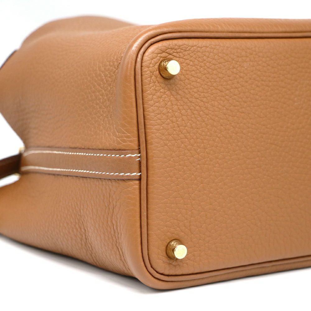 【リユース品】 エルメス HERMES バッグ ハンドバッグ ピコタンロック PM ゴールド/ゴールド金具 【お取り寄せ】