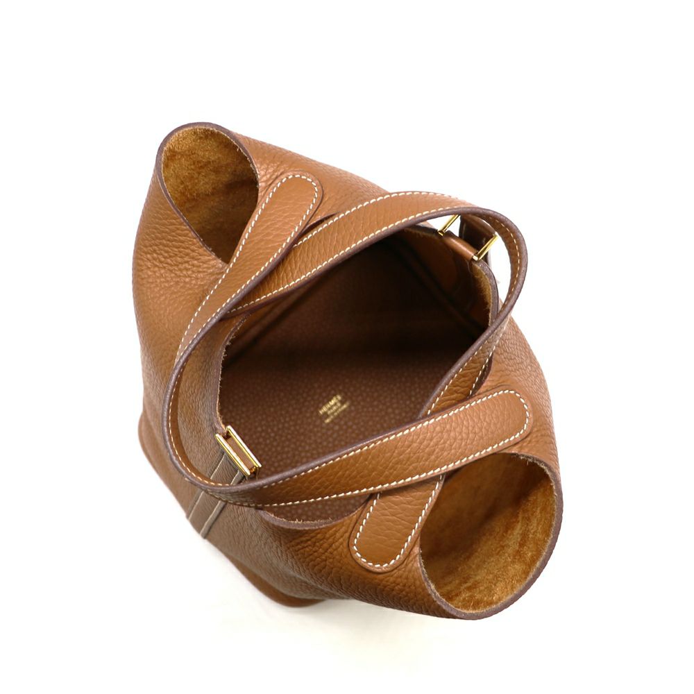 【リユース品】 エルメス HERMES バッグ ハンドバッグ ピコタンロック PM ゴールド/ゴールド金具 【お取り寄せ】