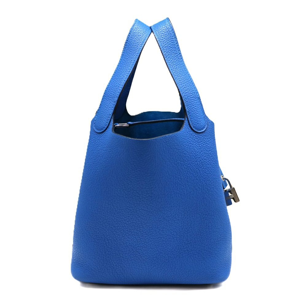 【リユース品】 エルメス HERMES バッグ ハンドバッグ ピコタンロック PM ブルーフランス/シルバー金具 【お取り寄せ】