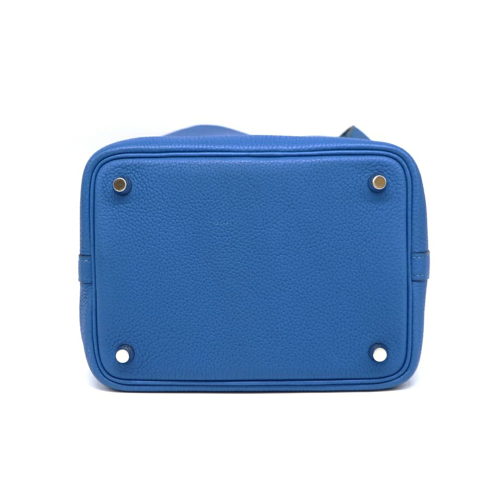 【リユース品】 エルメス HERMES バッグ ハンドバッグ ピコタンロック PM ブルーフランス/シルバー金具 【お取り寄せ】