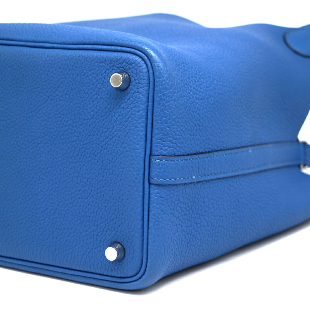 【リユース品】 エルメス HERMES バッグ ハンドバッグ ピコタンロック PM ブルーフランス/シルバー金具 【お取り寄せ】