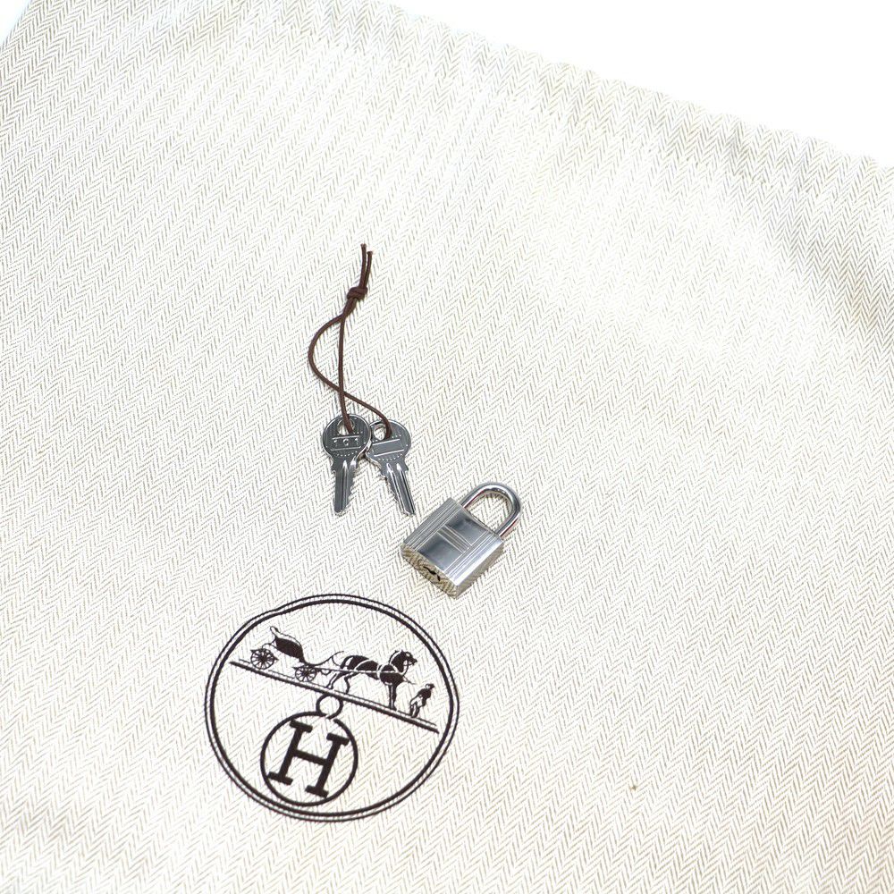 【リユース品】 エルメス HERMES バッグ ハンドバッグ ピコタンロック PM オレンジ/シルバー金具 【お取り寄せ】