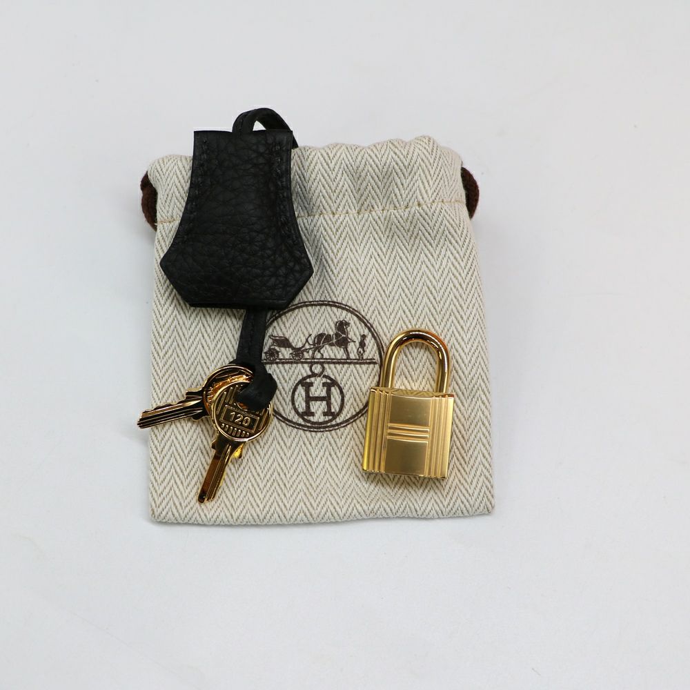 【リユース品】 エルメス HERMES バッグ ハンドバッグ バーキン30 ブラック/ゴールド金具 【お取り寄せ】