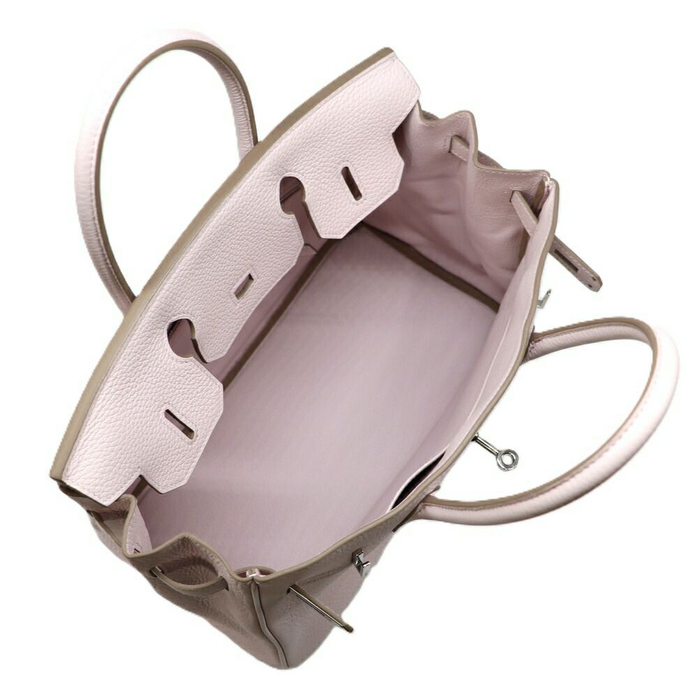 【リユース品】 エルメス HERMES バッグ ハンドバッグ バーキン30 ローズサクラ/シルバー金具 【お取り寄せ】