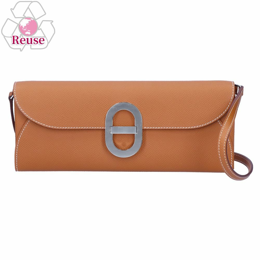 【リユース品】 エルメス HERMES バッグ ショルダーバッグ シェーヌダンクルトゥーゴー ゴールド/シルバー金具 【お取り寄せ】