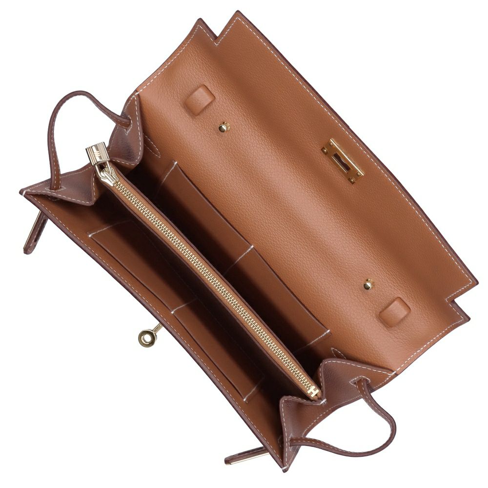 【リユース品】 エルメス HERMES バッグ ショルダーバッグ ケリーロングトゥーゴー ゴールド/ゴールド金具 【お取り寄せ】