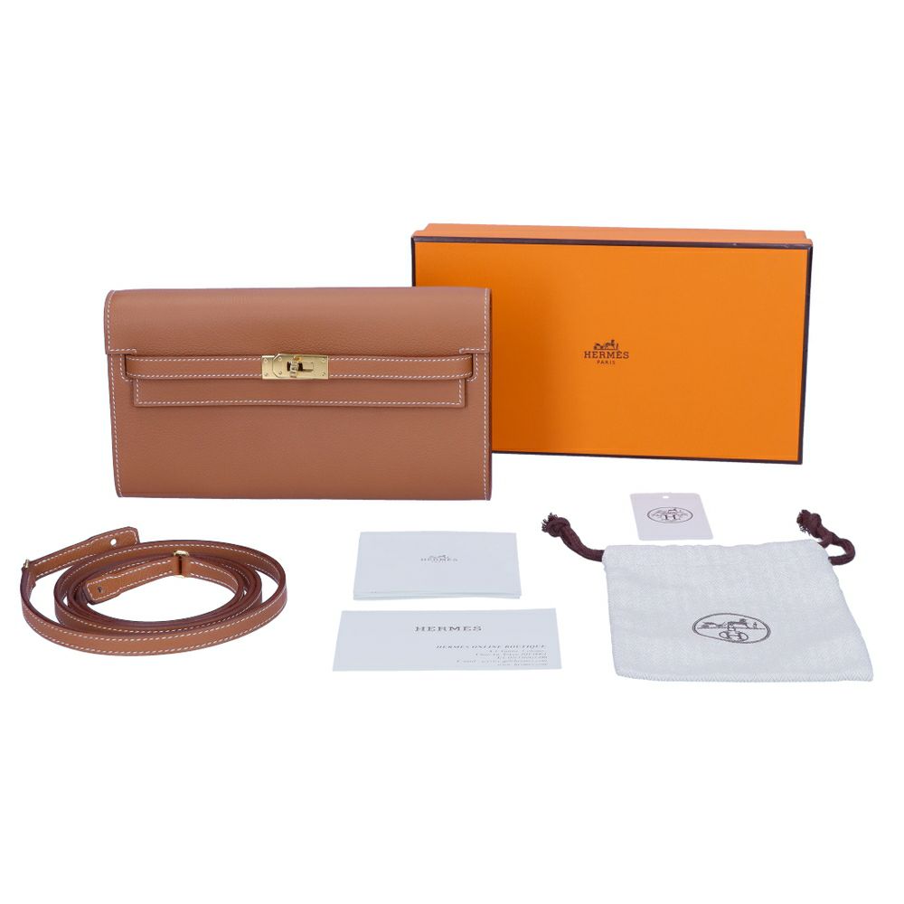 【リユース品】 エルメス HERMES バッグ ショルダーバッグ ケリーロングトゥーゴー ゴールド/ゴールド金具 【お取り寄せ】