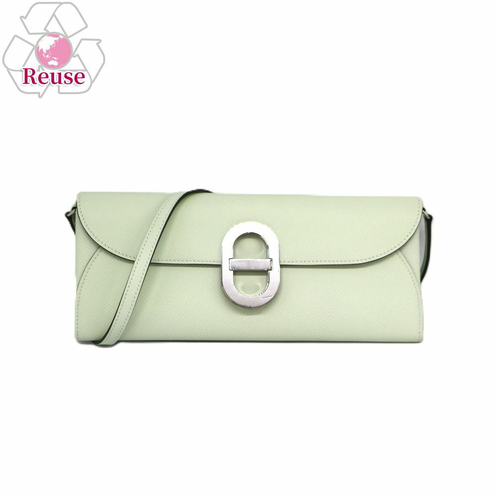 【リユース品】 エルメス HERMES バッグ ショルダーバッグ シェーヌダンクルトゥーゴー ヴェールフィズ/シルバー金具 【お取り寄せ】