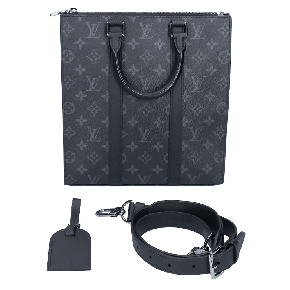 【リユース品】 ルイヴィトン LOUIS VUITTON バッグ 2WAYバッグ サックプラ クロス M46456 ブラック系 【お取り寄せ】