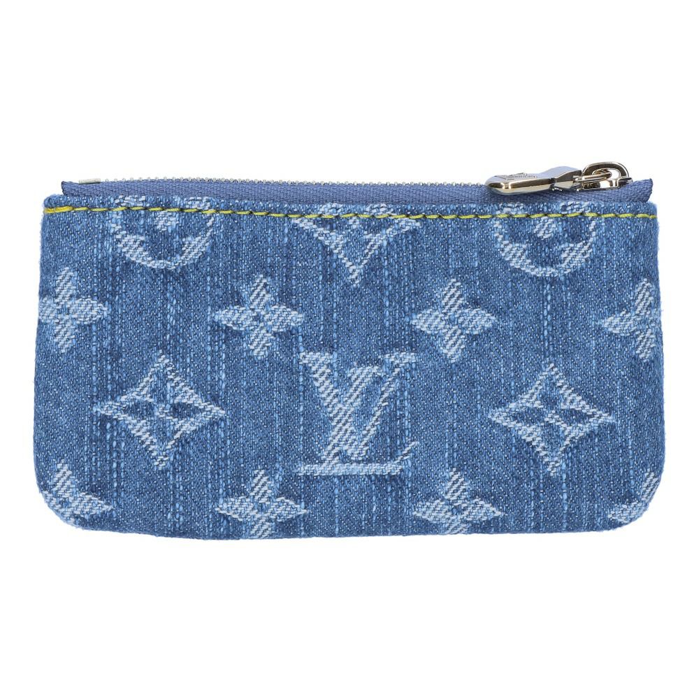 【リユース品】 ルイヴィトン LOUIS VUITTON 財布 コインケース LV × TM ポシェット･クレ M14938 ブルー系 【お取り寄せ】