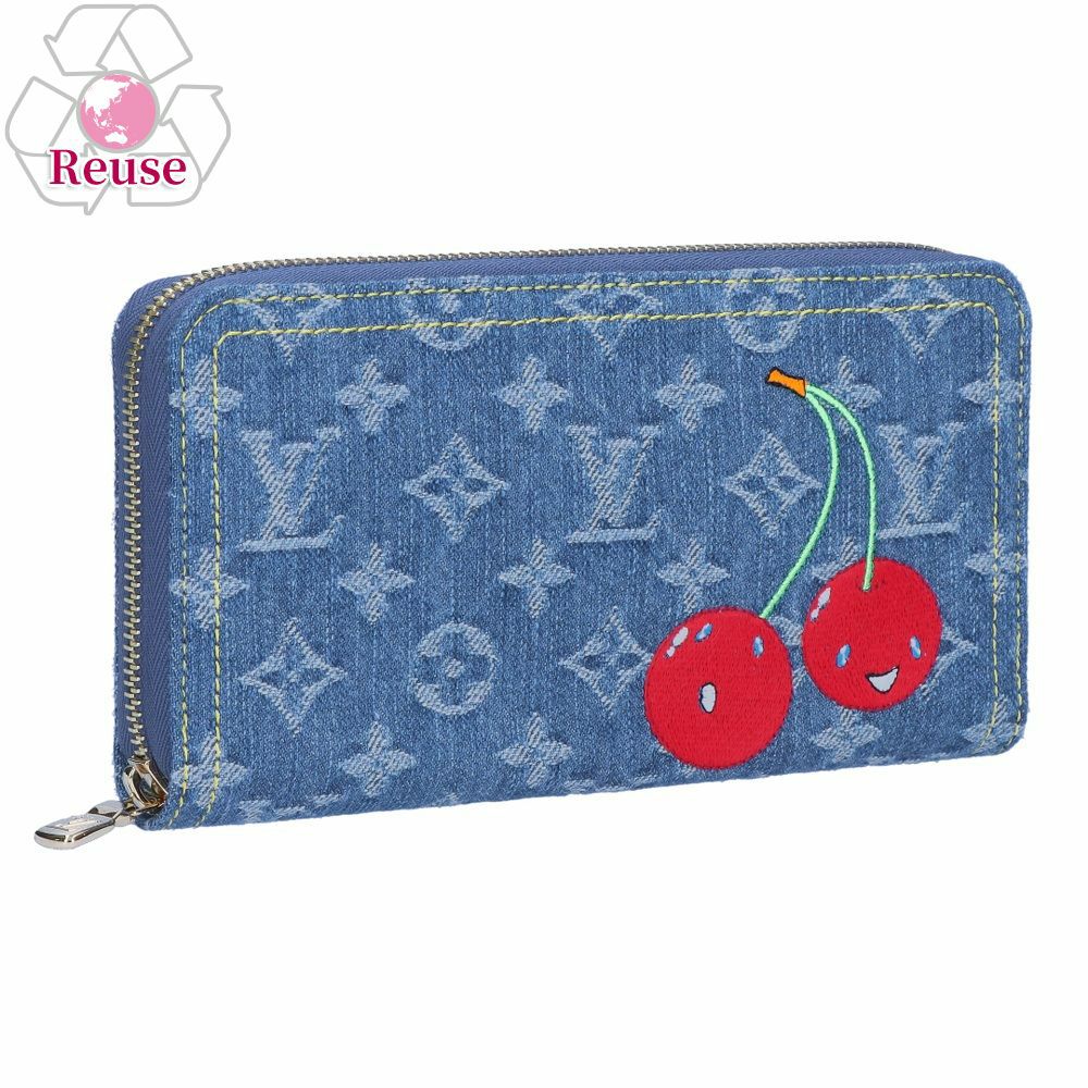 【リユース品】 ルイヴィトン LOUIS VUITTON 財布 長財布 LV × TM ジッピー･ウォレット M23161 ブルー系 【お取り寄せ】