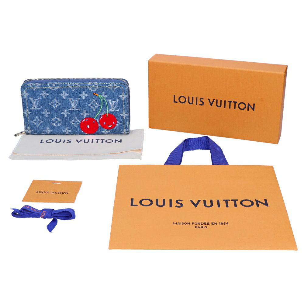 【リユース品】 ルイヴィトン LOUIS VUITTON 財布 長財布 LV × TM ジッピー･ウォレット M23161 ブルー系 【お取り寄せ】