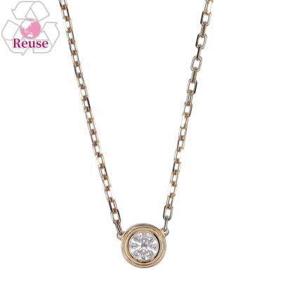 ティファニー ネックレス TIFFANY バイザヤード ペンダント ダイヤ