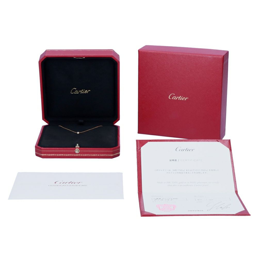 【リユース品】 カルティエ CARTIER アクセサリー ネックレス ダムールネックレスLM CRB721550 イエローゴールド 【お取り寄せ】