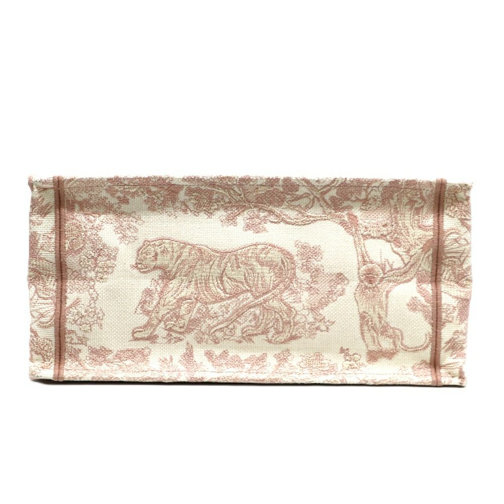【リユース品】 ディオール DIOR バッグ トートバッグ ブックトート　ミディアム ピンク系 【お取り寄せ】