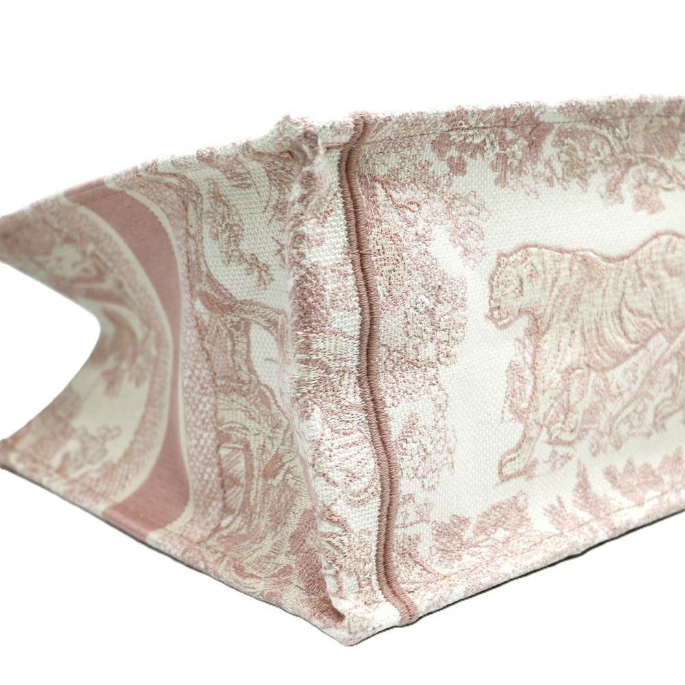 【リユース品】 ディオール DIOR バッグ トートバッグ ブックトート　ミディアム ピンク系 【お取り寄せ】