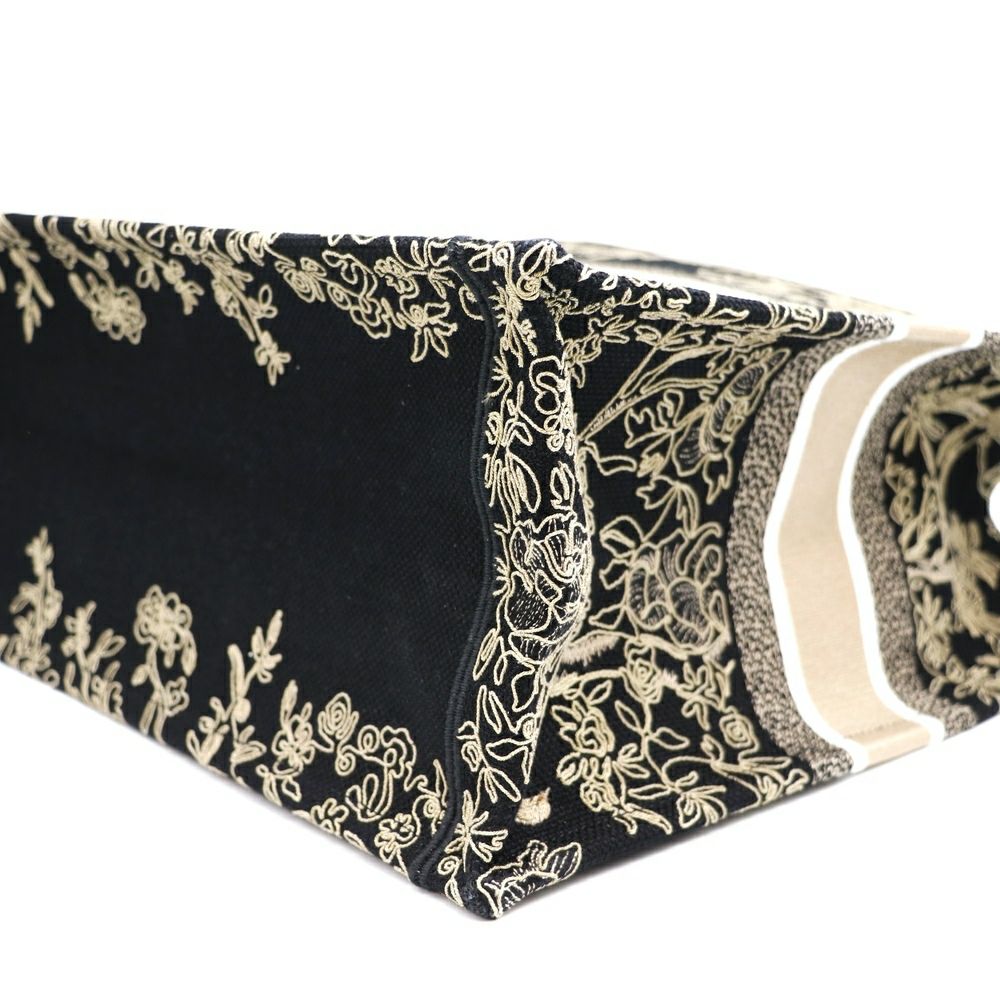 【リユース品】 ディオール DIOR バッグ トートバッグ ブックトート　ラージ ブラック系 【お取り寄せ】