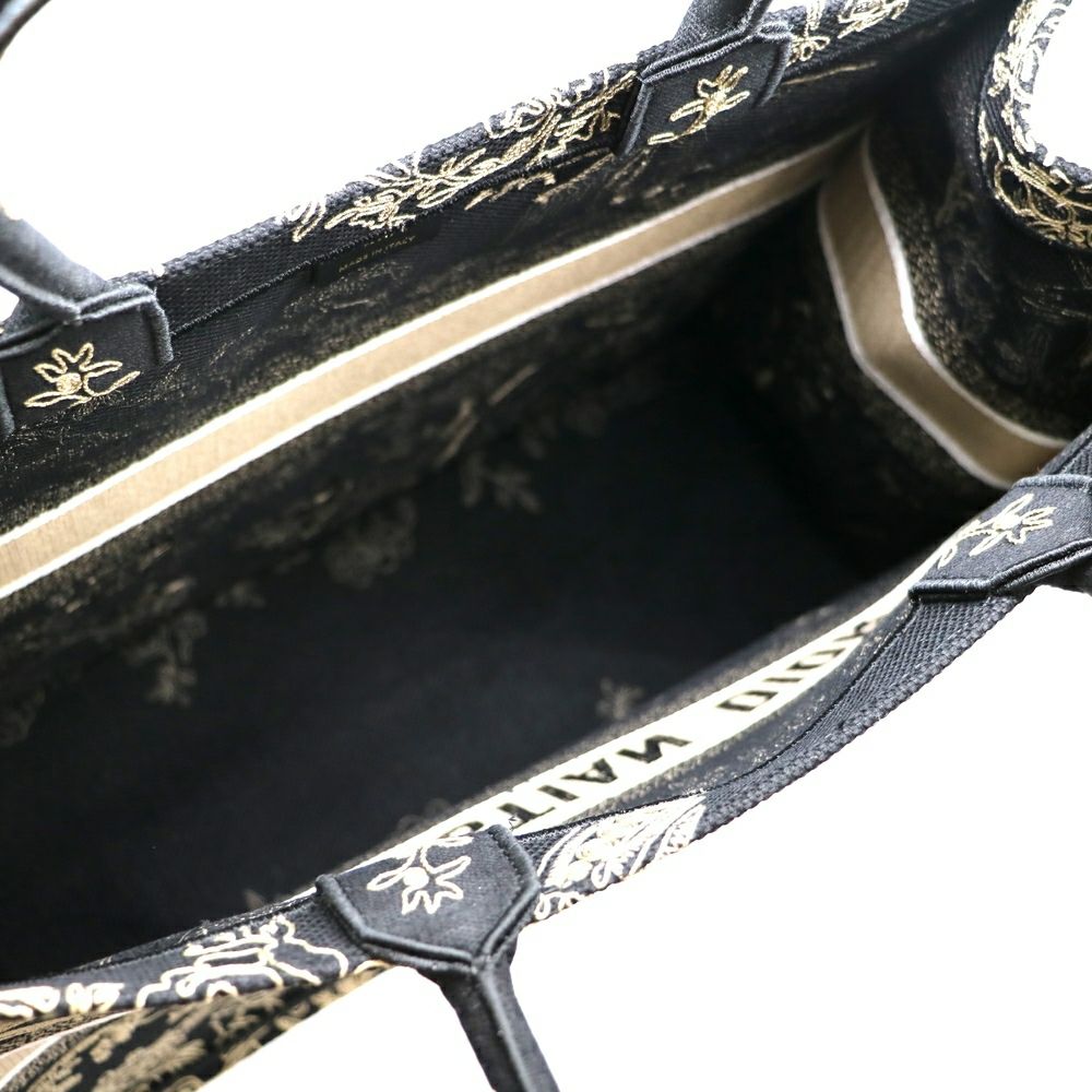 【リユース品】 ディオール DIOR バッグ トートバッグ ブックトート　ラージ ブラック系 【お取り寄せ】