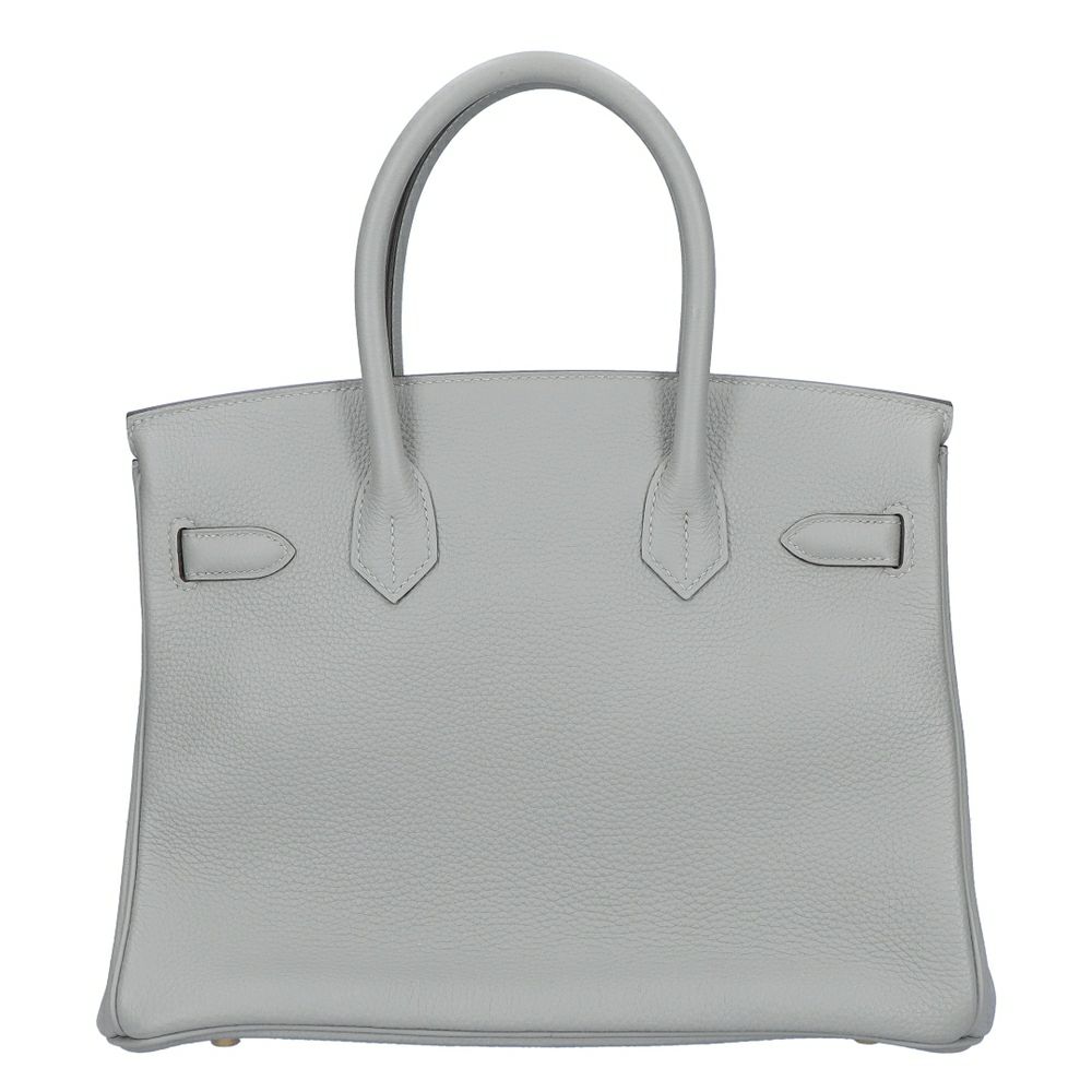 【リユース品】 エルメス HERMES バッグ ハンドバッグ バーキン30 ブルーグラシエ/ゴールド金具 【お取り寄せ】