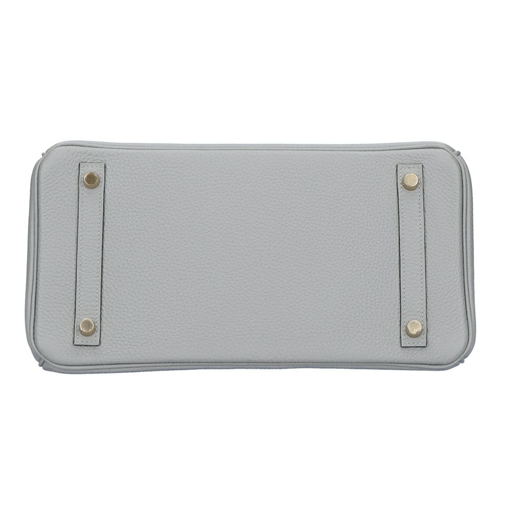 【リユース品】 エルメス HERMES バッグ ハンドバッグ バーキン30 ブルーグラシエ/ゴールド金具 【お取り寄せ】