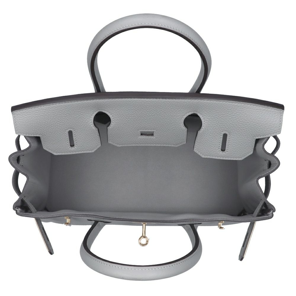 【リユース品】 エルメス HERMES バッグ ハンドバッグ バーキン30 ブルーグラシエ/ゴールド金具 【お取り寄せ】