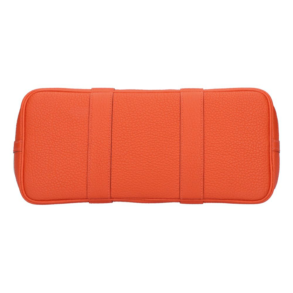 【リユース品】 エルメス HERMES バッグ ハンドバッグ ガーデンパーティ TPM オレンジ系 【お取り寄せ】