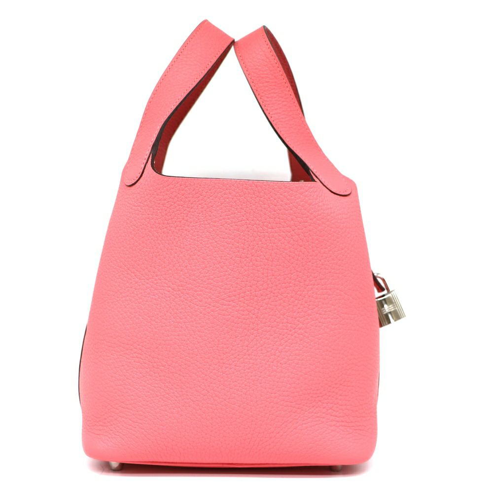 【リユース品】 エルメス HERMES バッグ ハンドバッグ ピコタンロックPM ローズアザレ/シルバー金具 【お取り寄せ】