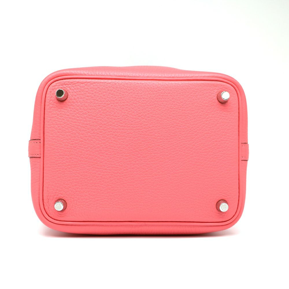 【リユース品】 エルメス HERMES バッグ ハンドバッグ ピコタンロックPM ローズアザレ/シルバー金具 【お取り寄せ】