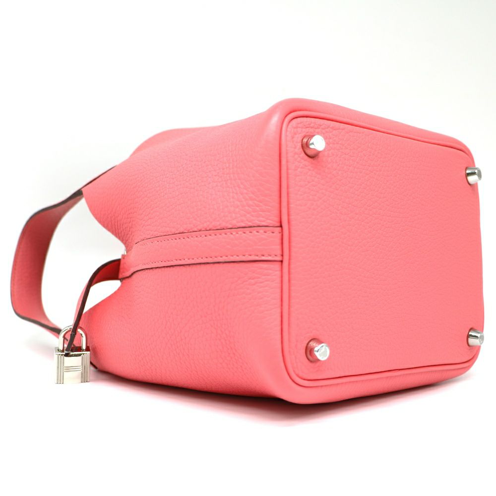 【リユース品】 エルメス HERMES バッグ ハンドバッグ ピコタンロックPM ローズアザレ/シルバー金具 【お取り寄せ】