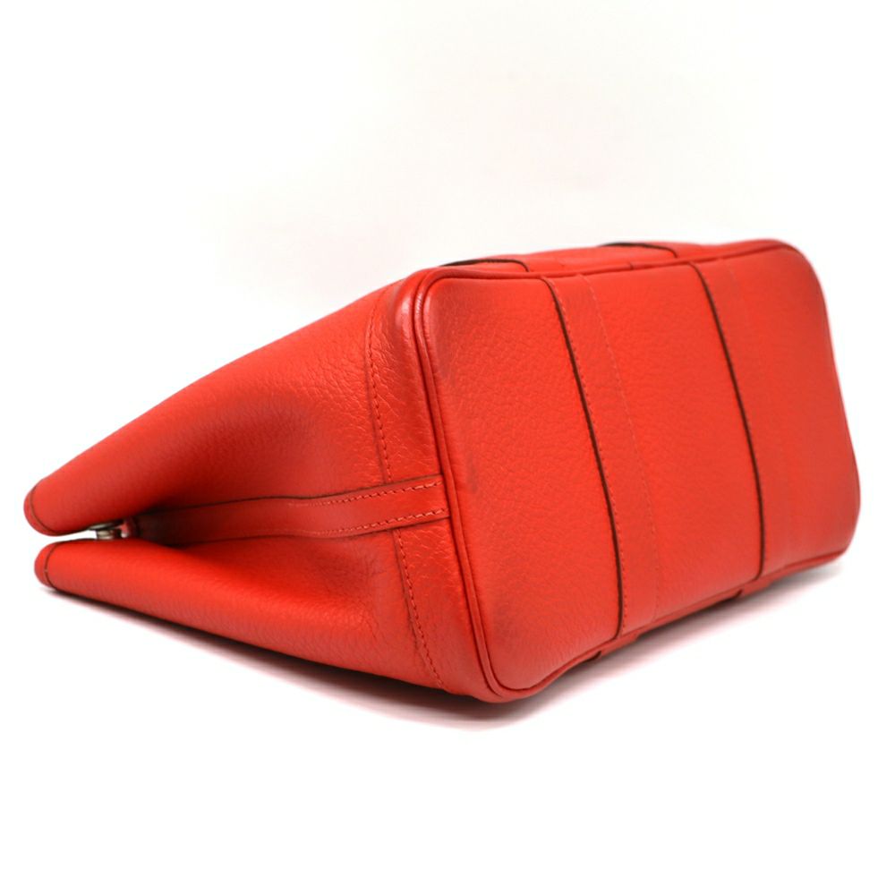 【リユース品】 エルメス HERMES バッグ トートバッグ ガーデンパーティTPM レッド系 【お取り寄せ】