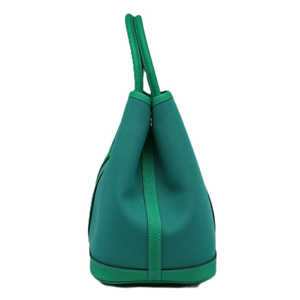 【リユース品】 エルメス HERMES バッグ トートバッグ ガーデンパーティTPM グリーン系 【お取り寄せ】